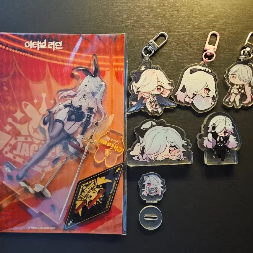 [BUNJANG] Eternal Return Kiara Acrylic Standee Bundle / 이터널리턴 키아라 굿즈들 팝니다 (이리 키아라)