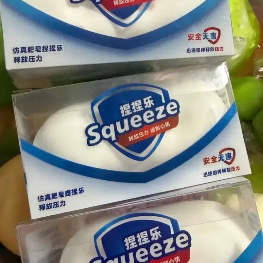 [BUNJANG] Lucas Studio Soap Crunch Squishy / 비누 크런치 슬랑이 말랑이 샤오홍슈 루카스튜디오 비누크런치