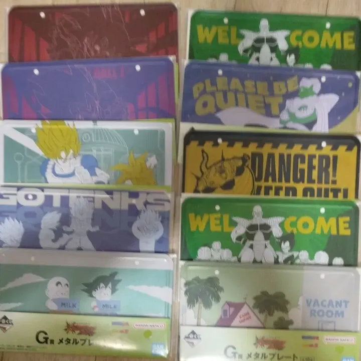 [BUNJANG] Ichiban Kuji Dragon Ball Spectacle Battle G Prize Metal Plates 10종 Full Set / 제일복권 드래곤볼 스펙타클배틀 G상 메탈플레이트 10종 풀셋 판매