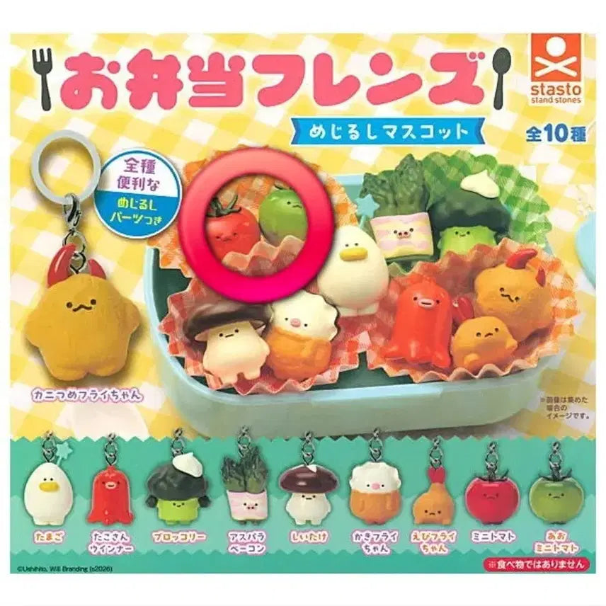 [BUNJANG] Dosirak Friends Mezushi Red + Green Tomato Set / [일괄] 도시락 프렌즈 메지루시 빨간 + 초록 토마토