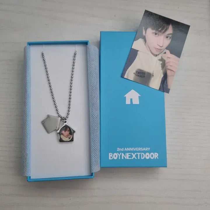 [BUNJANG] BOYNEXTDOOR 2nd Anniversary Necklace Riwoo / 보이넥스트도어 2주년 목걸이(리우ver.)