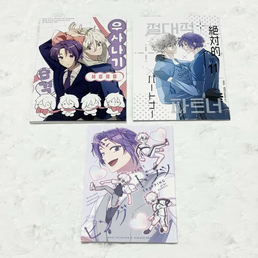 [BUNJANG] Blue Lock NagiReo Doujinshi Bundle Set / (일괄 가격) 블루록 나기레오 동인지 회지