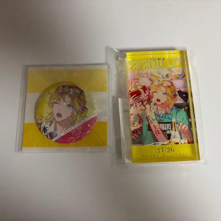 [BUNJANG] Paralife Toma Birthday Acrylic Block (Sealed) / (미개봉)파라라이 토마 생일 아크릴블럭