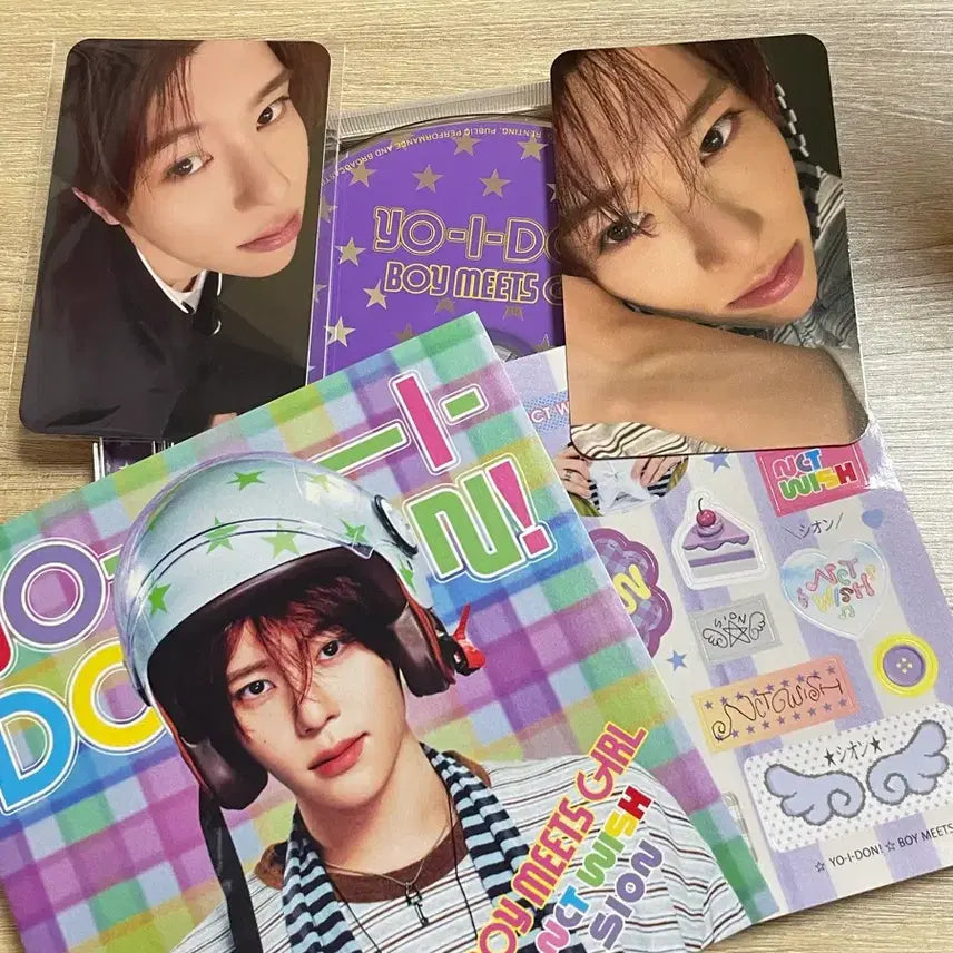 [BUNJANG] NCT WISH Zion Kyo-bok Japanese Album Photocard Bundle Set / 시온 요이동 보밋걸 풀세트 특전 포카 교복 일본 앨범 엔시티위시 nct wish