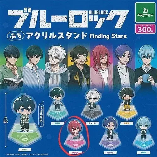 [BUNJANG] Blue Lock Chigiri Acrylic Stand &amp; Lucky Draw Photocard Set / 블루록 치기리 푸치 아크릴 스탠드 finding stars, 바로바로카페 특전포카