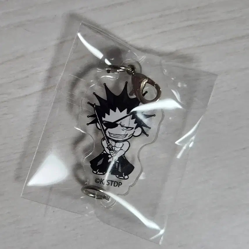 [BUNJANG] Bleach Kenpachi Zaraki Monocolor Charm Keychain / 블리치 모노컬러 키링 챰 자라키 켄파치 판매
