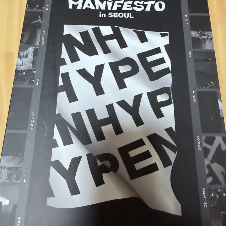 [BUNJANG] ENHYPEN World Tour Manifesto in Seoul DVD / 엔하이픈 월드 투어 매니페스토 인 서울 디비디