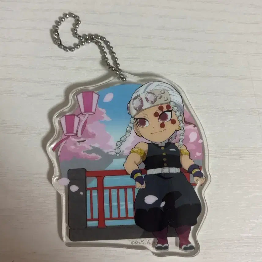 [BUNJANG] Demon Slayer Tengen Uzui Tokyo Exclusives Acrylic Keyring / 귀멸의 칼날 귀칼 우즈이 텐겐 도쿄 전집중전 아크릴 키링