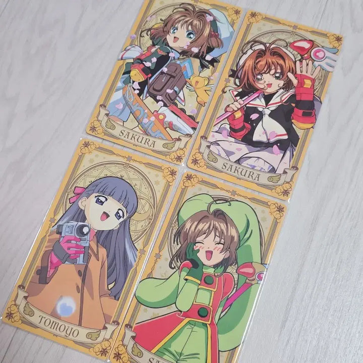 [BUNJANG] Cardcaptor Sakura Arcana Card Collection Set (4 Cards) / 카드캡터 체리 사쿠라 아르카나 카드 컬렉션 4장 세트