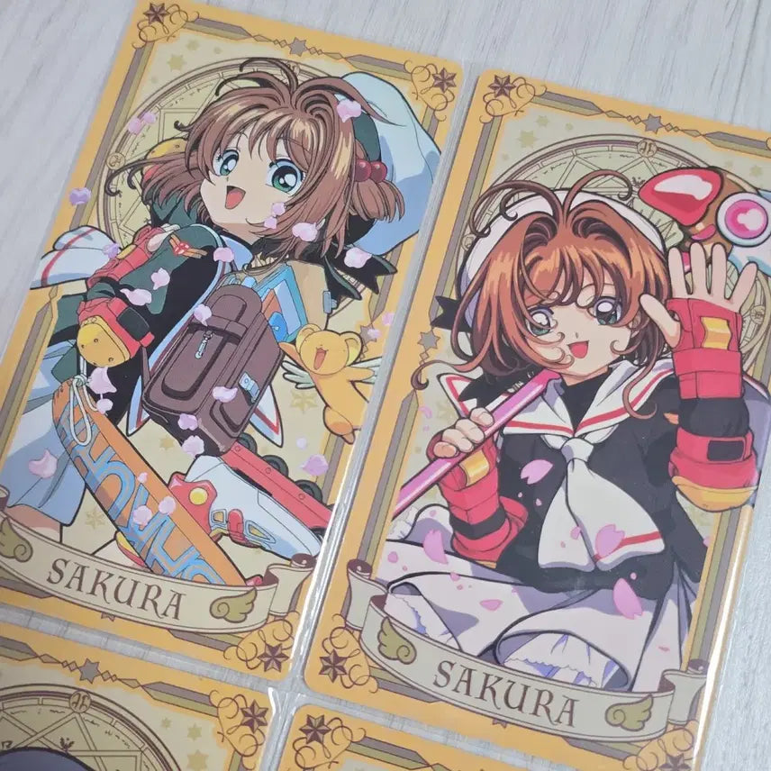 [BUNJANG] Cardcaptor Sakura Arcana Card Collection Set (4 Cards) / 카드캡터 체리 사쿠라 아르카나 카드 컬렉션 4장 세트