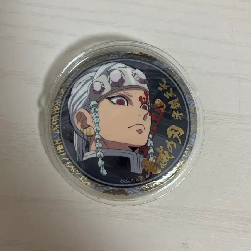 [BUNJANG] Demon Slayer Tengen Uzui Can Badge / 귀멸의 칼날 귀칼 우즈이 텐겐 캔뱃지
