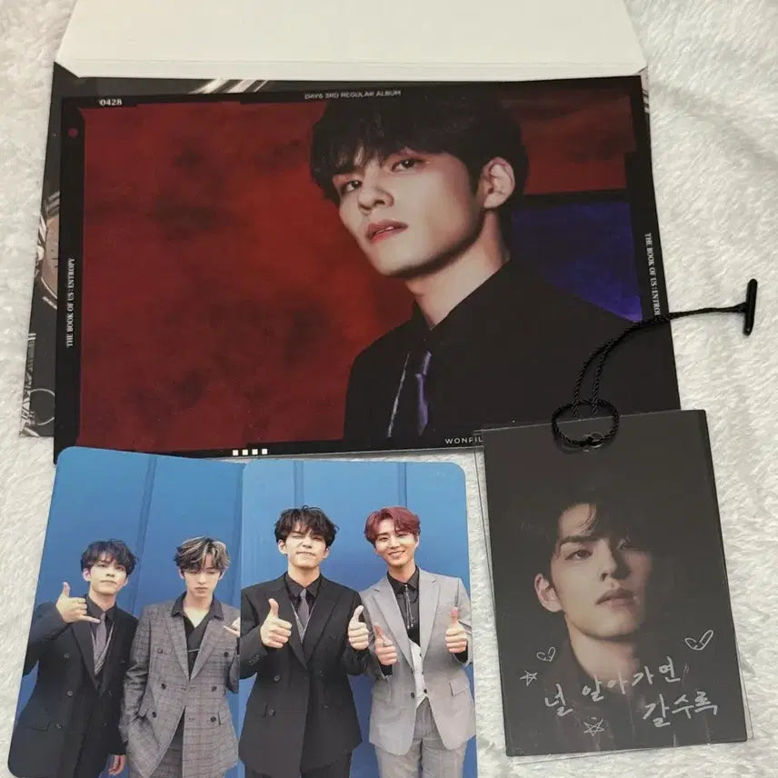 [BUNJANG] DAY6 Wonpil Entropy Album Components Photocard Bundle Set / 데이식스 원필 엔트로피 구성품 양도합니다!