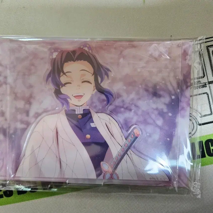 [BUNJANG] Demon Slayer Shinobu Kocho Cherry Blossom Scene Acrylic Stand (Sealed) / 귀멸의 칼날 벚꽃 시노부 장면 그대로 아크릴 스탠드 미개봉