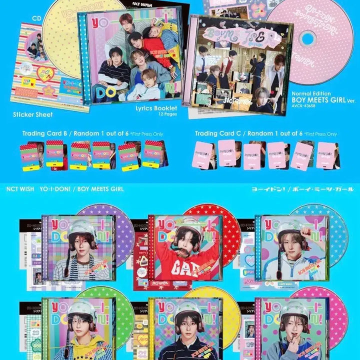 [BUNJANG] NCT WISH Yoï Don &amp; BOMITGIRL Bundle Set / 엔시티위시 요이돈 보밋걸