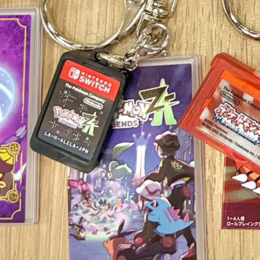 [BUNJANG] Pokemon Game Card Keychain / 포켓몬 포켓몬스터 패키지 게임카드 키링 제트에이 레전자 ZA 판매 양도