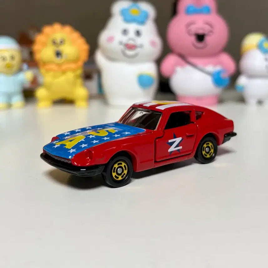 [BUNJANG] Tomica Apita Nissan Fairlady Z USA Flag Diecast Model / 토미카 Apita 닛산 페어레이디 미국 미니카 다이캐스트
