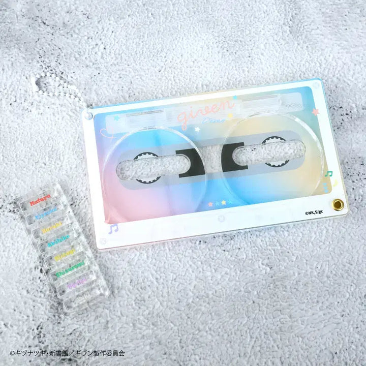[BUNJANG] Given Mix Theme Cassette Tape Can Badge Acrylic Frame (57mm) / [미개봉] 영화 기븐 given mix 테마 페어 캔뱃지 57mm 아크릴 프레임