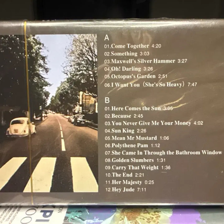 [BUNJANG] The Beatles Abbey Road Cassette Tape (Sealed) / 비틀즈 (The Beatles) - Abbey Road 카세트 테이프