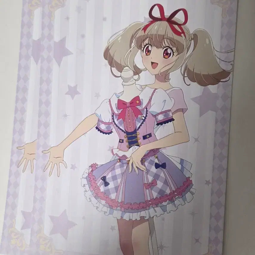 [BUNJANG] Aikatsu Friends On Parade Rakii Great Costume Exhibition Postcard / 아이카츠 프렌즈 온퍼레이드 라키 대의상전 엽서