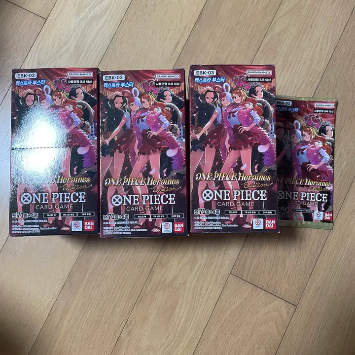 [BUNJANG] One Piece Heroines Search Pack 24 Packs (3 Box Quantity) / 원피스 히로인즈 서치팩24팩 3박스 분량판매