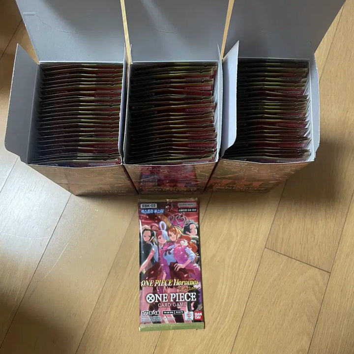 [BUNJANG] One Piece Heroines Search Pack 24 Packs (3 Box Quantity) / 원피스 히로인즈 서치팩24팩 3박스 분량판매