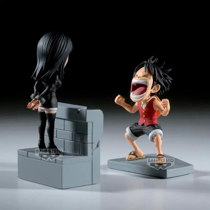 [BUNJANG] One Piece World Collectable Monkey D. Luffy &amp; Nico Robin Figure (Sealed) / 원피스 WCF 로그스토리즈 몽키 D 루피 &amp; 니코로빈 미개봉