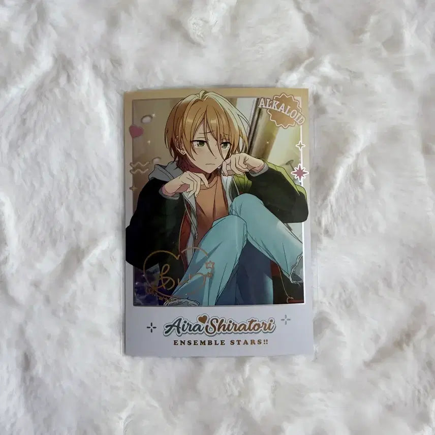 [BUNJANG] Ensemble Stars! Shirotori Aira Doki Doki Pashacollection Photocard / 앙스타 심쿵 폴라로이드 시라토리 아이라 알칼로이드 중스타 두근두근 파샤 포카