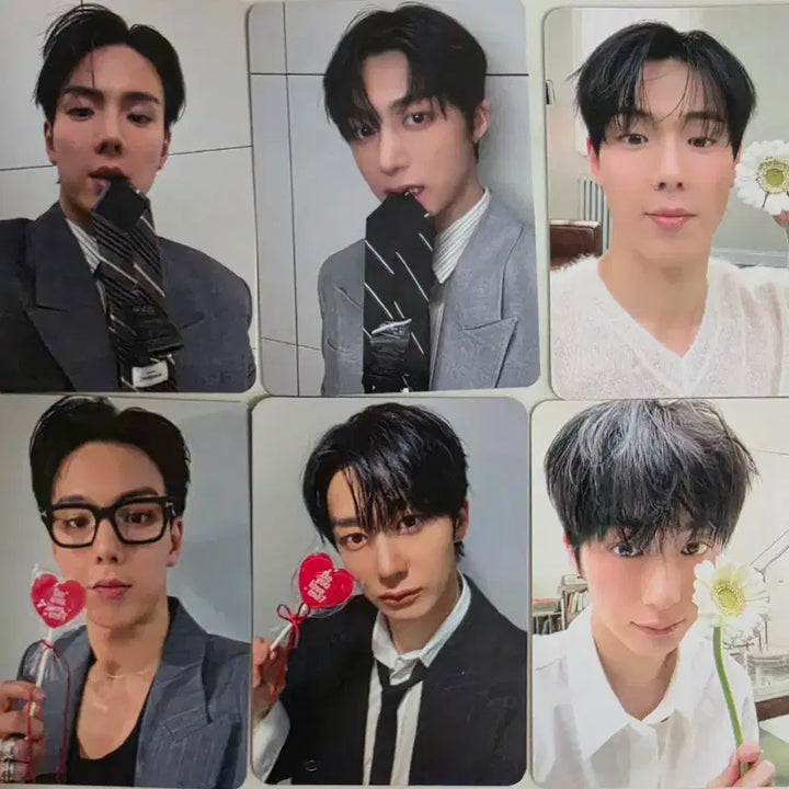 [BUNJANG] Monsta X Shownu &amp; Hyungwon Lucky Draw Photocard Set (6ea) / 몬스타엑스 셔누형원 미공포 6장 set
