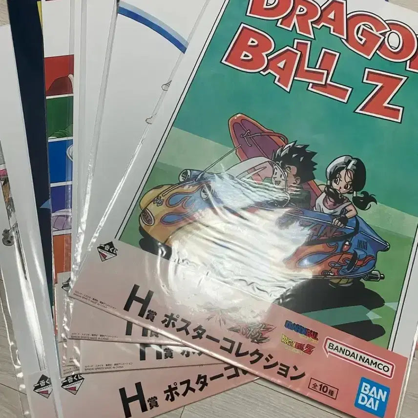 [BUNJANG] Dragon Ball Spectacle H Prize Poster Full Set / 드래곤볼 스펙타클 H상 포스터 전종 일괄