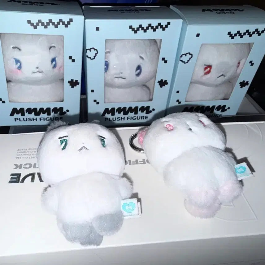 [BUNJANG] P Lave Mmemimu Plush Dolls (Large/Small) Bundle / 플레이브 므메미무+짱레이브