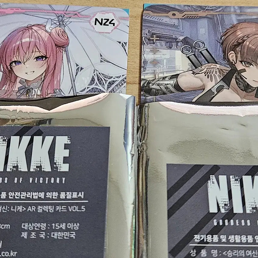[BUNJANG] Nikke AR Card Ver. 5 (Dorothy, Suroshi, Delta Ninja) Bundle Set / 니케 AR 카드 Ver.5 (도로시, 수로시, 델타 닌자)