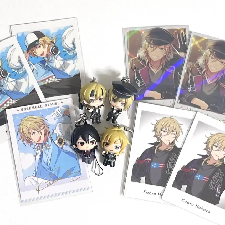 [BUNJANG] Ensemble Stars Rei Kaoru CharaColle Mini Figure Keychain &amp; Pashacolle / 앙스타 레이 카오루 캬라코레 카라코레 미니피규어 키홀더 파샤 파샷츠