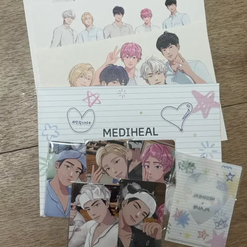 [BUNJANG] PLAVE x Mediheal 3rd Postcard &amp; Photocard Bundle Set / 플레이브 메디힐 3차 엽서 포카 일괄 판매