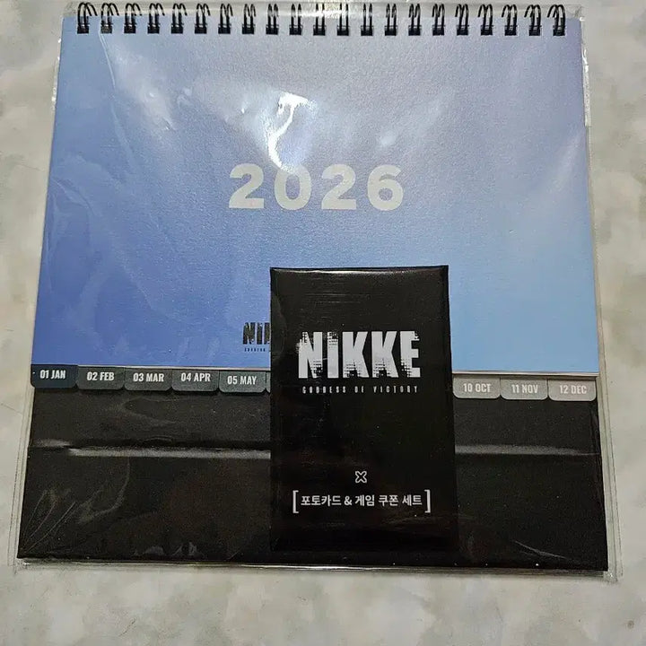 [BUNJANG] Nikke x Dujjim Collaboration 2026 Calendar SD Version Photocard / 니케 두찜 콜라보 2026년 달력 SD버젼 포토카드 판매
