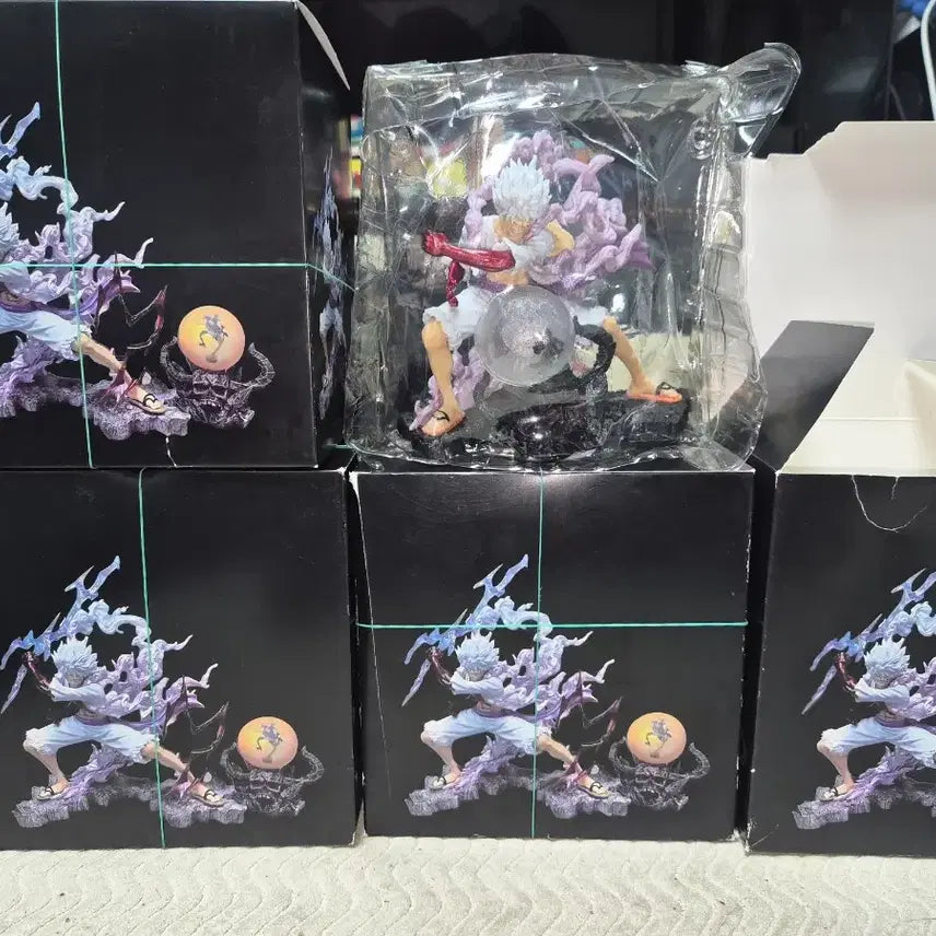 [BUNJANG] One Piece Monkey D. Luffy Gear 5 Nika Statue (Sealed) / 미개봉)원피스 몽키D루피 기어5 니카 루피 레진 스타일 피규어