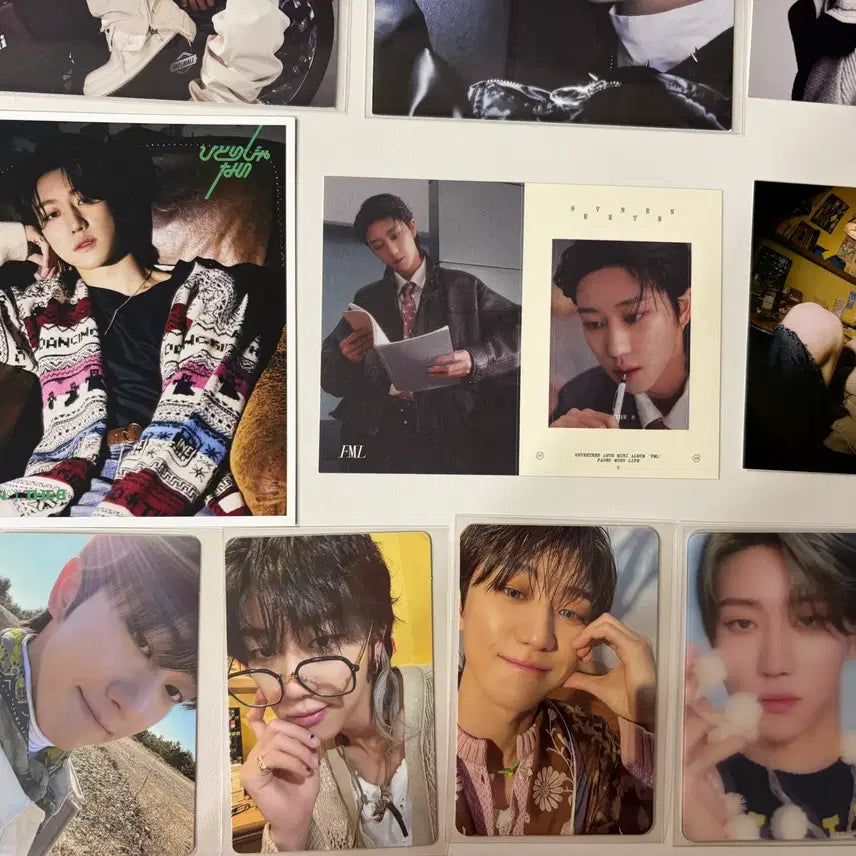[BUNJANG] SEVENTEEN The 8 Photocard &amp; Album Inclusions / 세븐틴 디에잇 포카 및 구성품