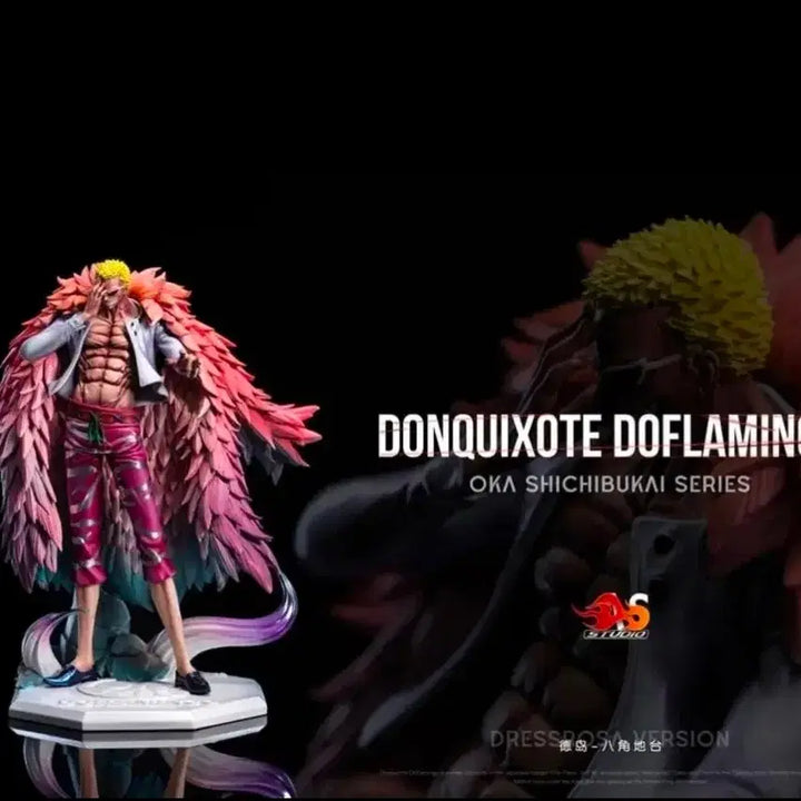 [BUNJANG] Resin One Piece Doflamingo Standard Figure with Special Soldier Included / [레진] 원피스 as 도플라밍고 스탠다드 [특전 병정포함] 판매
