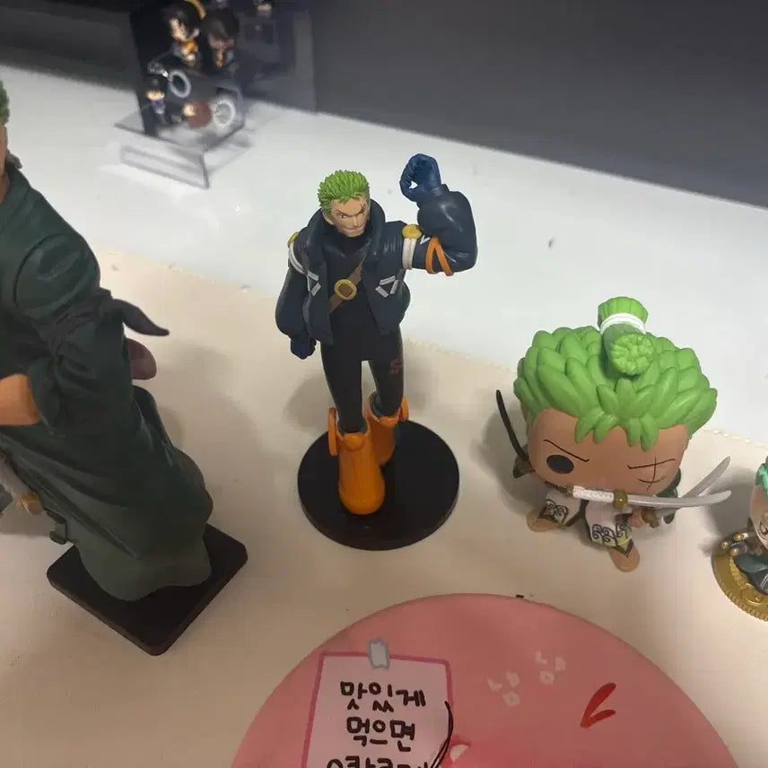 [BUNJANG] One Piece Zoro Figure 4-Piece Bundle Set / 원피스 조로 피규어4개 일괄