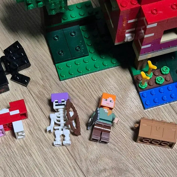 [BUNJANG] LEGO Minecraft Mushroom House (21179) / 레고 마인크래프트 21179