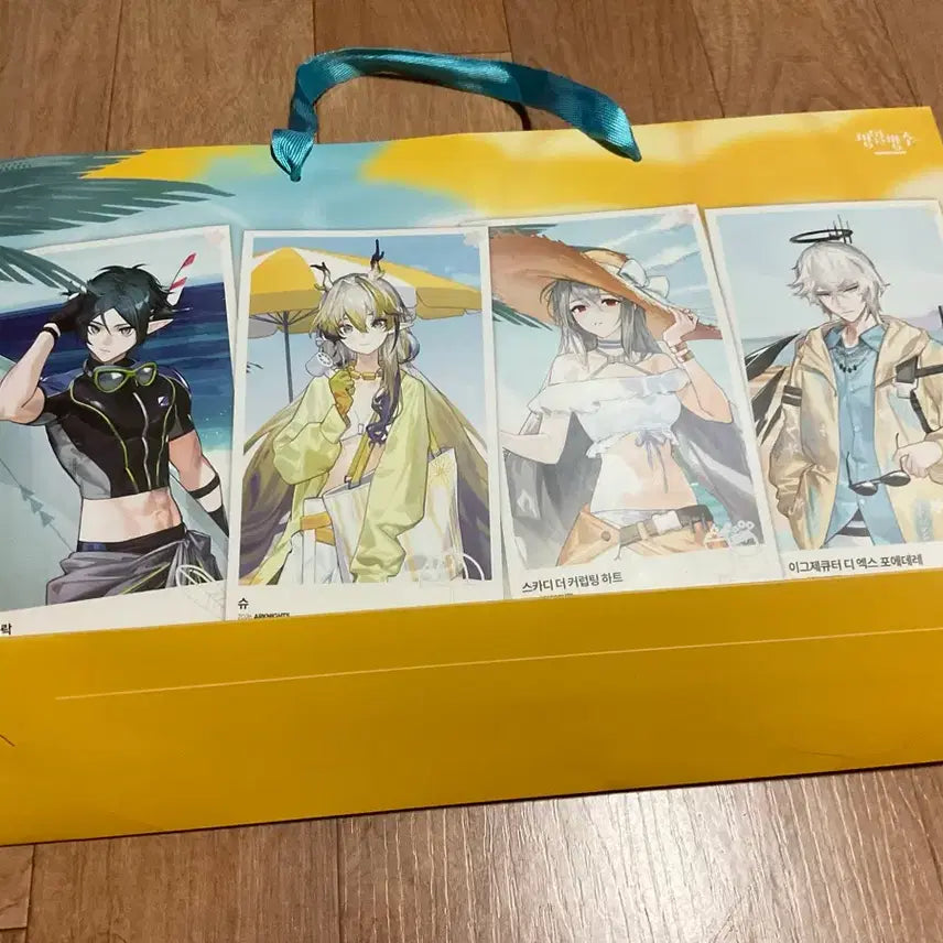 [BUNJANG] Arknights Lemuen 2nd Anniversary Acrylic Stand &amp; Sancta Mixaparato Sticker Set / 명일방주 명방 팝업 르무엔 2정 아크릴스탠드 산크타 믹사파라토 스티커 판매