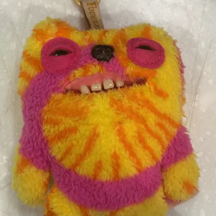 [BUNJANG] Fuggler Original Plush Doll Keychain Old Tiss / 정품 퍼글러 인형 키링 올드 티스