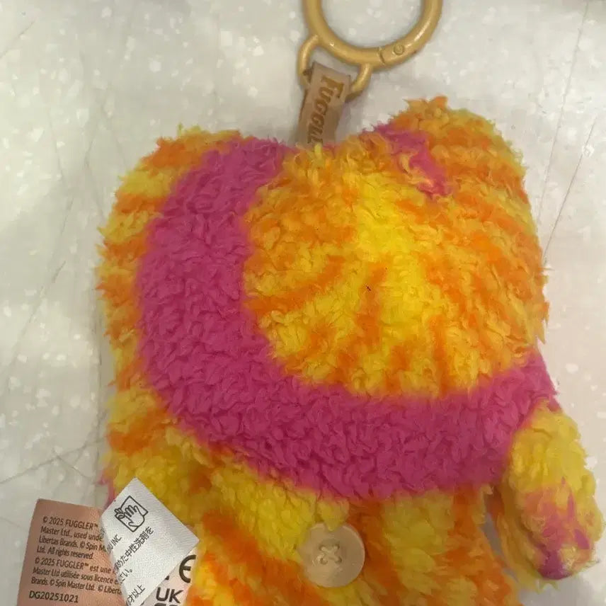 [BUNJANG] Fuggler Original Plush Doll Keychain Old Tiss / 정품 퍼글러 인형 키링 올드 티스
