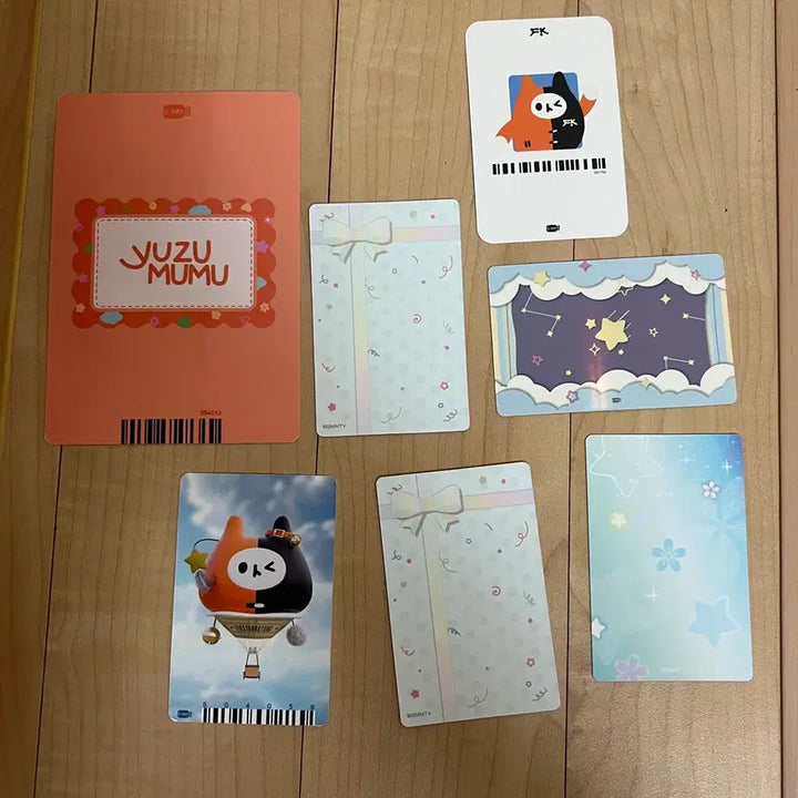 [BUNJANG] GMMTV FirstKhaotung yuzumumu Photocard Set / 찌엠 GMMTV 펏땅 (FirstKhaotung) yuzumumu 포카 세트