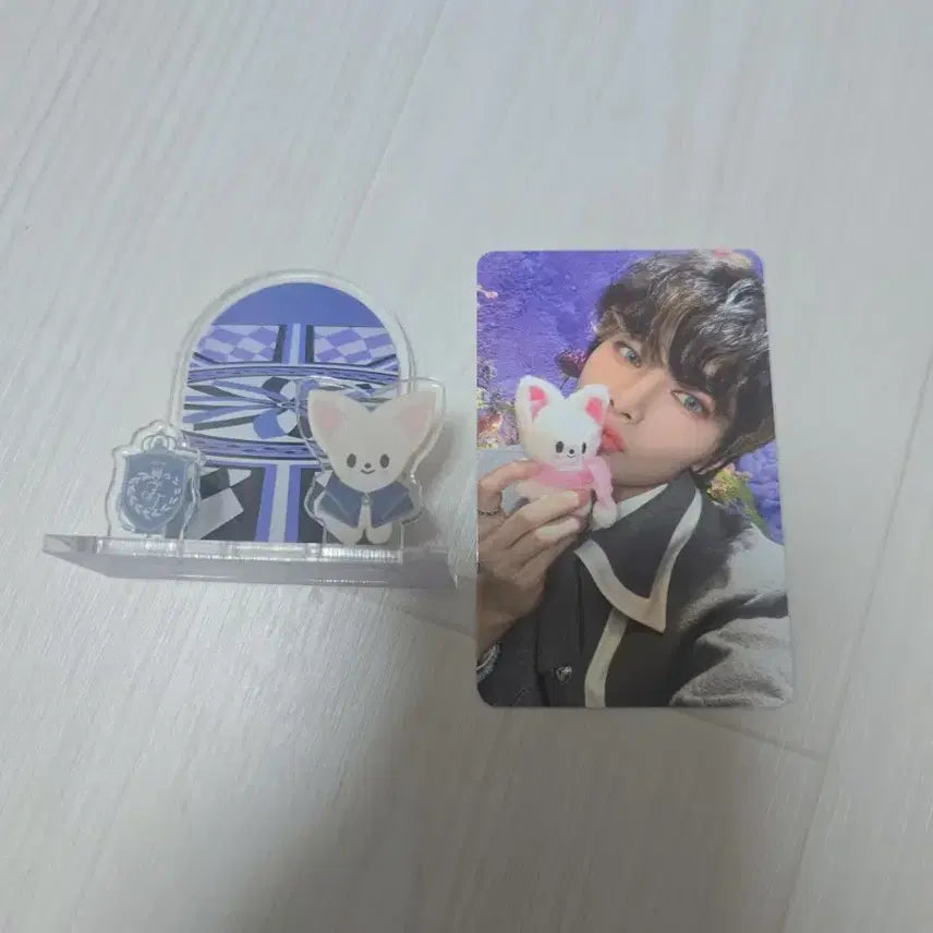 [BUNJANG] Stray Kids SKZ Magic School I.N Standee &amp; Photocard / 스키즈 SKZ 매직스쿨 아이엔 스탠드&amp;포카