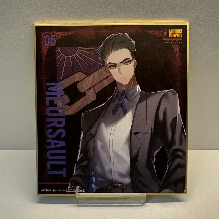 [BUNJANG] Limbus Company Exhibition Meursault Art Print / 림버스 전시회 뫼르소 색지