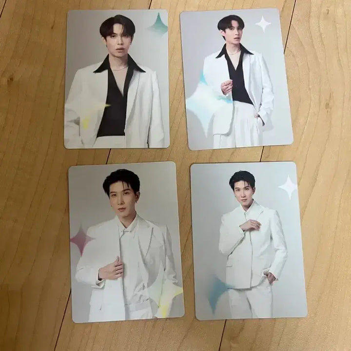 [BUNJANG] GMMTV FirstKhaotung Photocard Set / 찌엠 GMMTV 펏땅 rainbow on suit 포카 세트