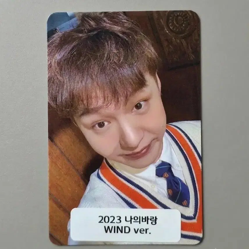 [BUNJANG] Lee Changsub BTOB My Wish Album Photocard / 이창섭 비투비 나의바람 앨포