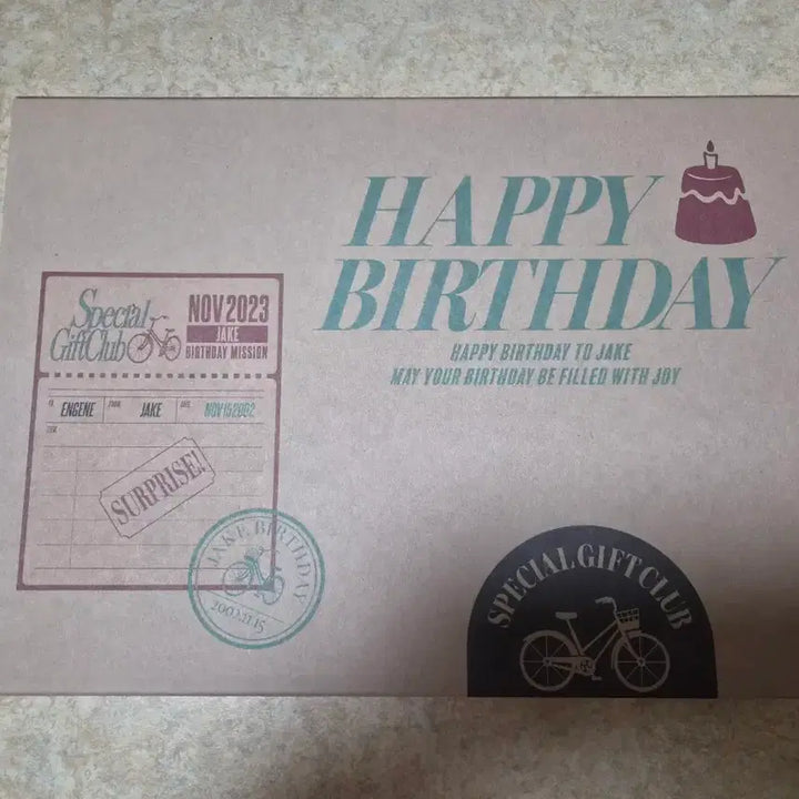 [BUNJANG] ENHYPEN Special Gift JAKE Birthday Photocard / 엔하이픈 스페셜기프트 제이크 생일 ENHYPEN Special Gift Club JAKE