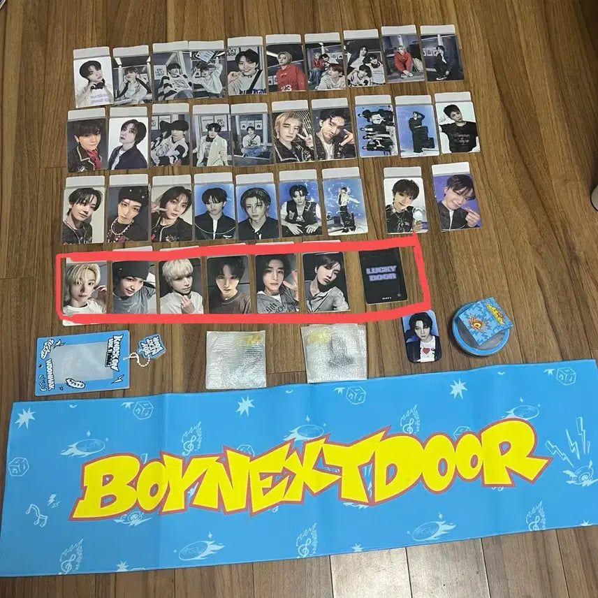 [BUNJANG] BOYNEXTDOOR Lucky Draw &amp; Concert Merchandise Bundle Set / 보넥도 럭키도어+콘서트엠디처분(일괄)