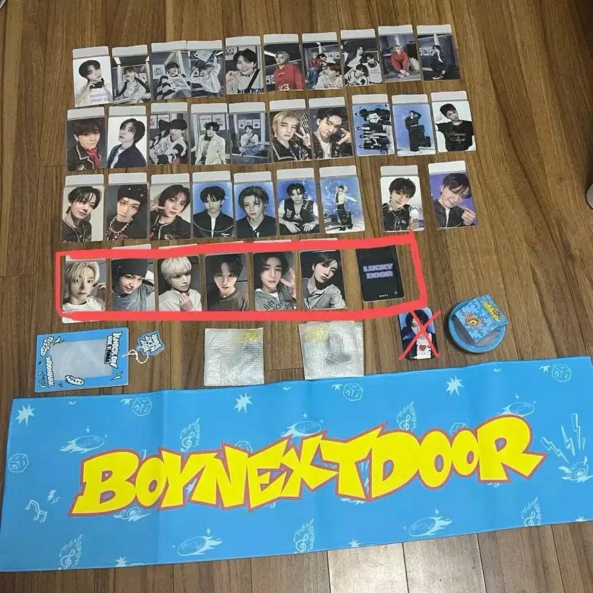 [BUNJANG] BOYNEXTDOOR Lucky Draw &amp; Concert Merchandise Bundle Set / 보넥도 럭키도어+콘서트엠디처분(일괄)